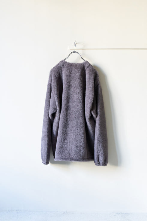 【CURLY&Co.】"TEDDY JERSEY ZIP-UP CARDIE"