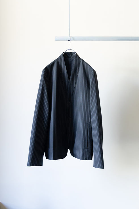 【KUON】"リバーシブル着物襟ーブレザー"