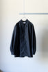 【KUON】"Cotton Poplin Kimono Collar Shirt"