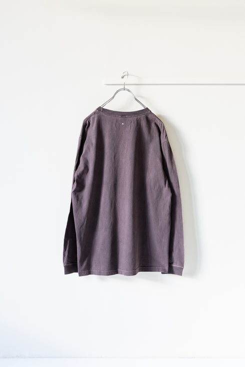 【LQUARTET】"KYOTO SUMI-DYED LONG SLEEVE"