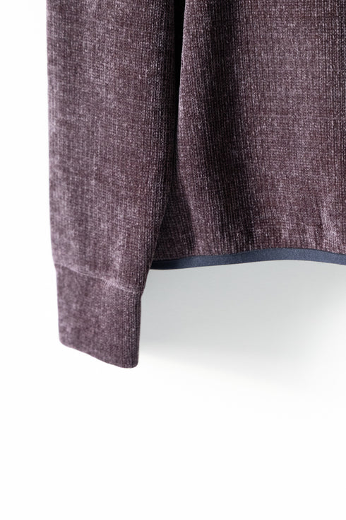 【CURLY&Co.】"MOLLE YARN STRIPE KNIT P/O CREW-NECK"