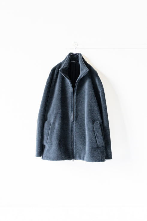 【Blanc YM】"Wool Boa Coat"