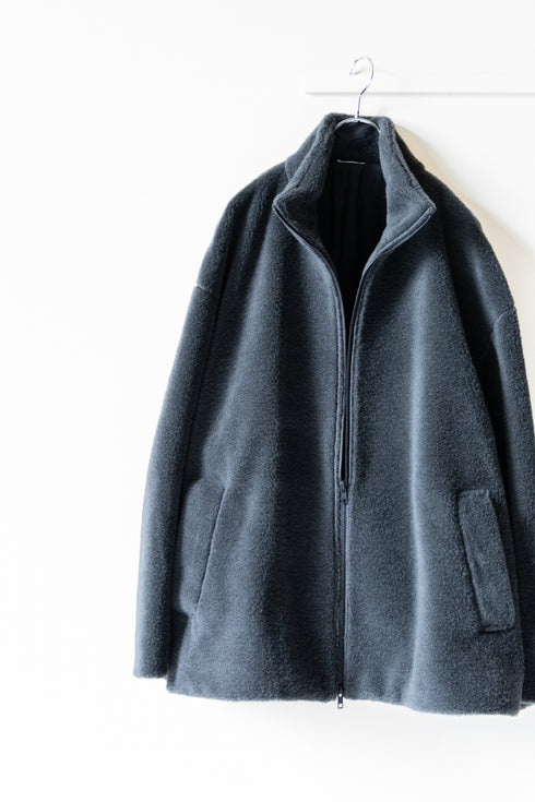 【Blanc YM】"Wool Boa Coat"