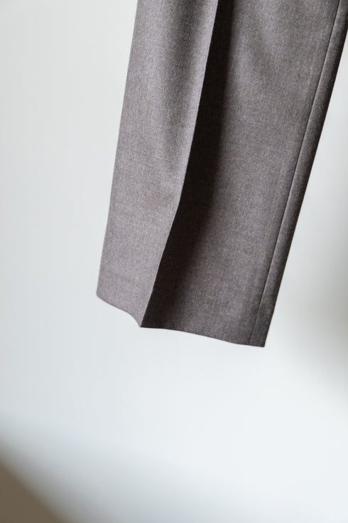 【VALAADO】"WOOL SAXONY BAGGY PANTS"