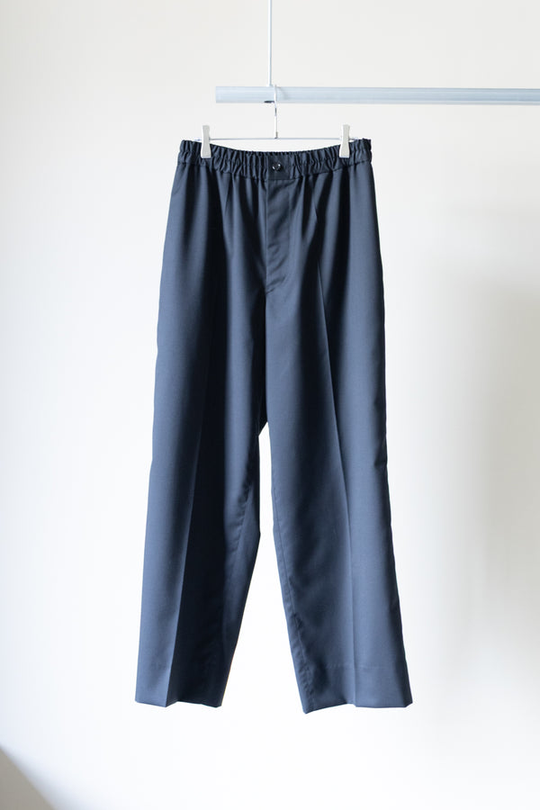【SHEIK YERBOUTI】"SILK WOOL EASY TROUSERS"