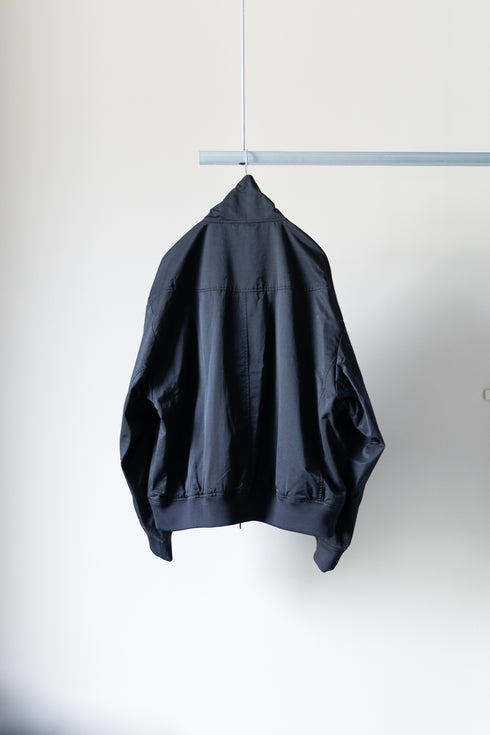 【TAUPE】"NYLON CONSTRUCTIVE ZIP JACKET"