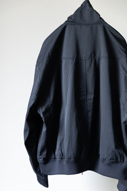 【TAUPE】"NYLON CONSTRUCTIVE ZIP JACKET"