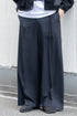 【ETHOSENS】"Super120's wool Double Face Track Slacks"