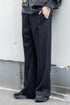 【ETHOSENS】"Super140's wool pin tuck sweatpants"