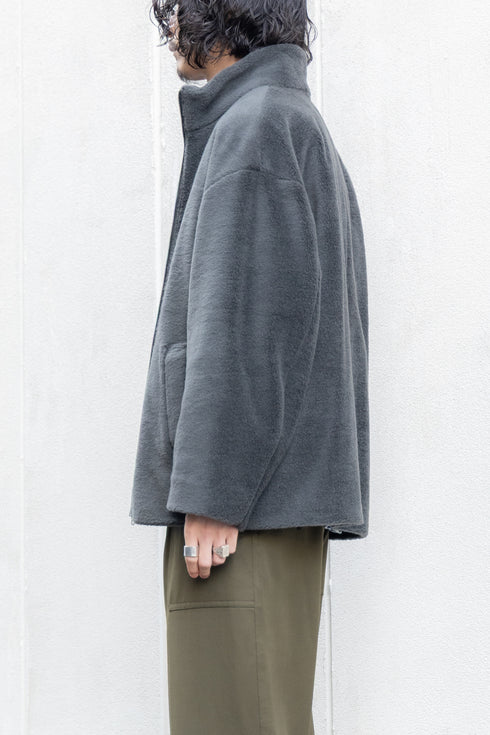 【Blanc YM】"Wool Boa Coat"
