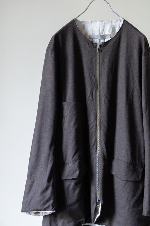 【YUTA MATSUOKA】"GENTLY CLOTH ZIP JACKET"