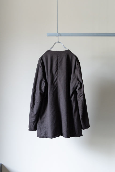 【YUTA MATSUOKA】"GENTLY CLOTH ZIP JACKET"