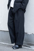 【YUTA MATSUOKA】"ループヤーンヘリンボンストレートパンツ"