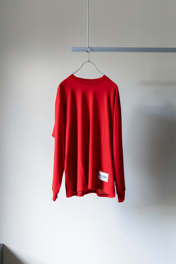 【SHEIK YERBOUTI】"MERINO WOOL L/S T-SHIRT"