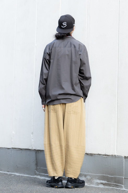 【nuterm】"Salt Shrinking Wrap P/O Shirts"