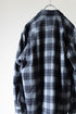 【nuterm】"Check Flannel Military Sleeve Shirts"