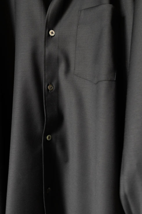 別注【nuterm】"Silk Wool "JD" Regular Collar Shirts"