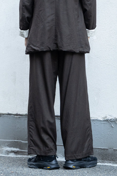 【YUTA MATSUOKA】"GENTLY CLOTH STRAIGHT PANTS"