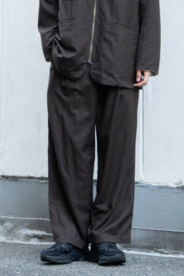 【YUTA MATSUOKA】"GENTLY CLOTH STRAIGHT PANTS"