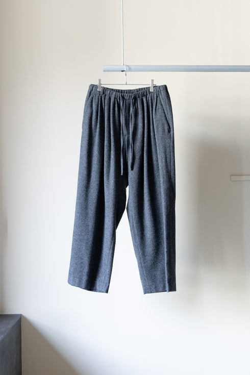 【Blanc YM】"CASHMERE WIDE PANTS"