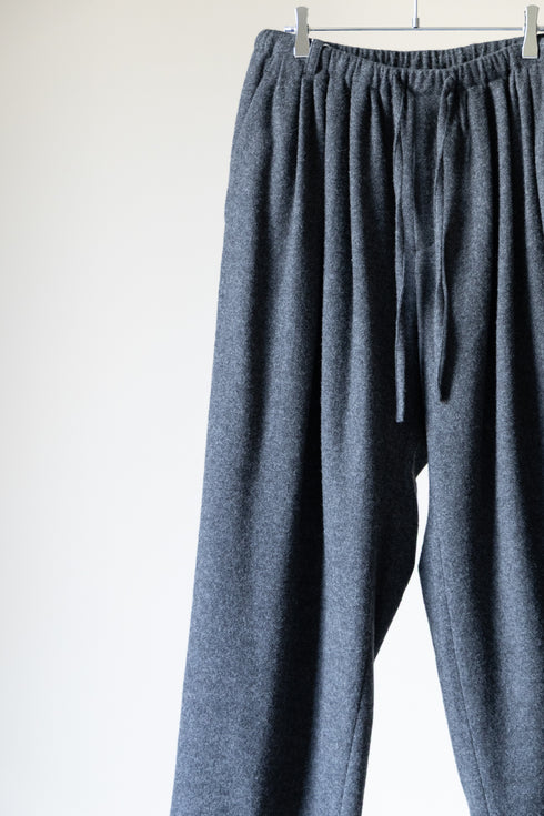 【Blanc YM】"CASHMERE WIDE PANTS"