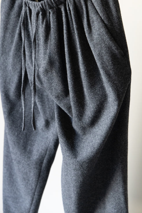 【Blanc YM】"CASHMERE WIDE PANTS"