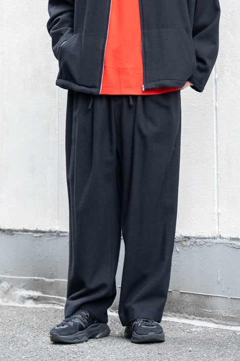 【Blanc YM】"CASHMERE WIDE PANTS"