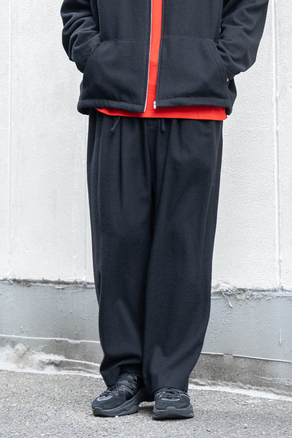 【Blanc YM】"CASHMERE WIDE PANTS"