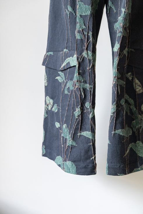 別注【Licht Bestreben】"蔦ジャガードシンフラップバギートラウザーズ"