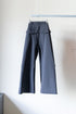 【Licht Bestreben】"3 LAYER SHIN FLAP BAGGY TROUSERS"