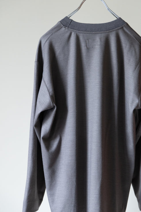 【CURLY&Co.】"TECHWOOL®︎CREW-NECK P/O"