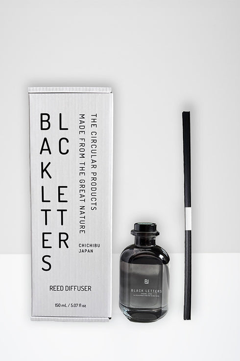 【BLACK LETTERS】"REED DIFFUSER(KUROMOJI)"
