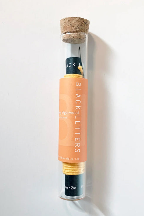 【BLACK LETTERS】"STRING INCENSE(Spicy Agarwood)"