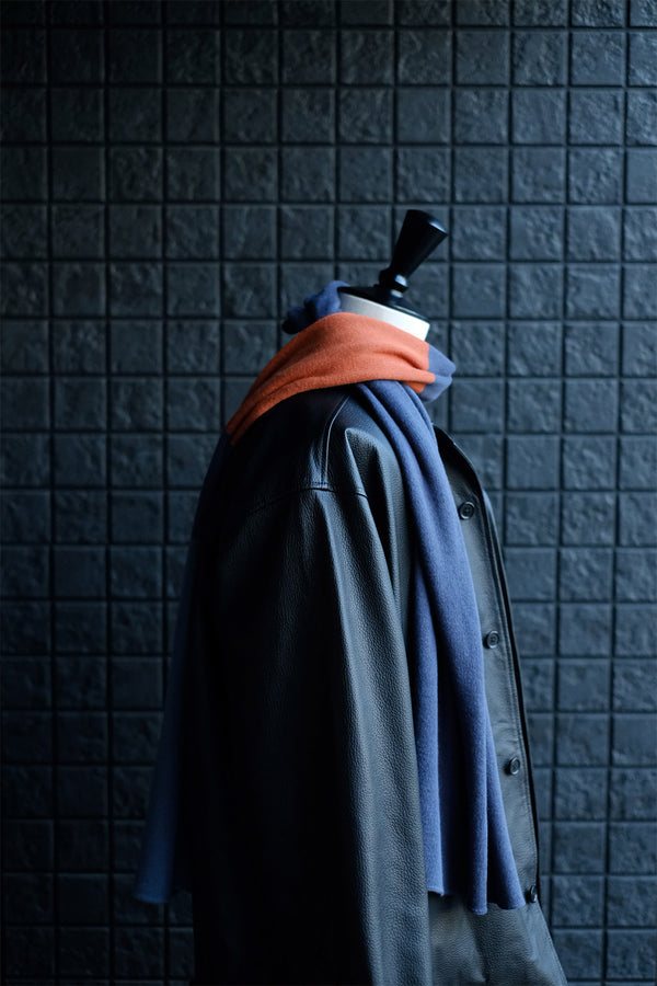 【CURLY&Co.】"PANEL COLOR SILK SCARF"