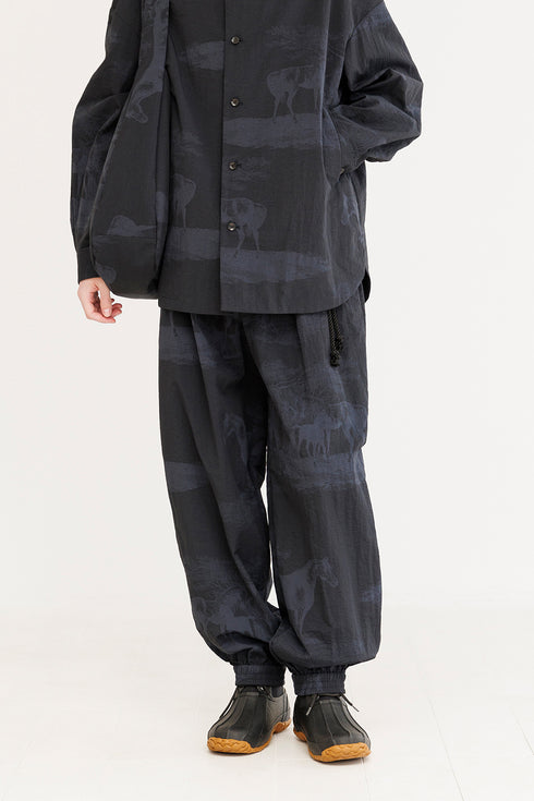 【ETHOSENS】"Nylon pants"