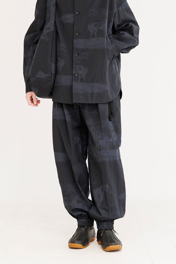 【ETHOSENS】"Nylon pants"