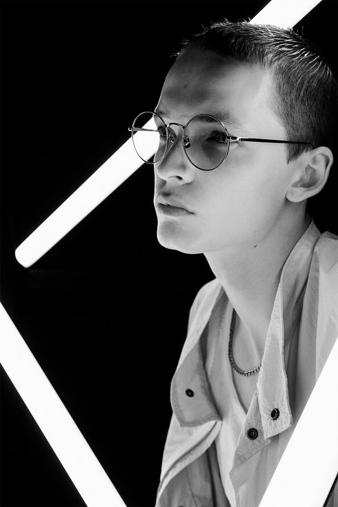 【GLITCH】"EIGHT sラウンドサングラス"