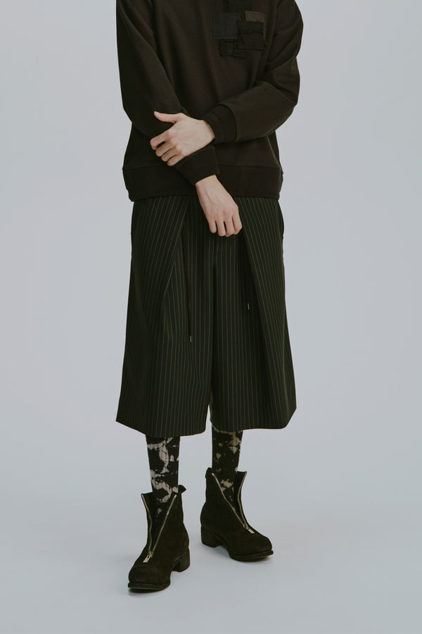 【KUON】"スリークォーター袴パンツ"