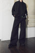 【Licht Bestreben】"3 LAYER SHIN FLAP BAGGY TROUSERS"