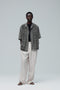 【SHEIK YERBOUTI】"Embroidered Open-Collar Shirt"