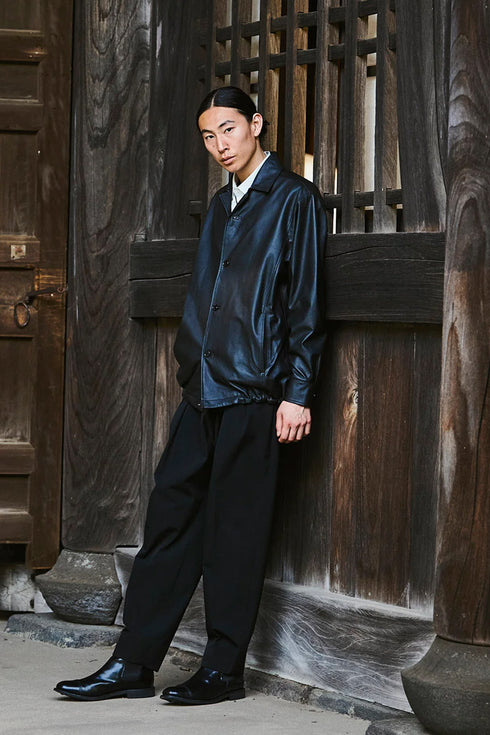 【tangenet】"Wagyu Leather Jacket"