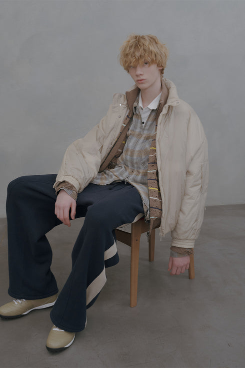 【THE JEAN PIERRE】"Signature Drop Puffer Jacket"