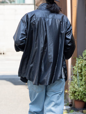 【Licht Bestreben】"M-65 フェイクフェイクレザージャケット"