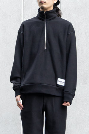 【SHEIK YERBOUTI】"HEAVY FLEECE HALF ZIP SWEAT SHIRT"