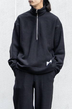 【SHEIK YERBOUTI】"HEAVY FLEECE HALF ZIP SWEAT SHIRT"