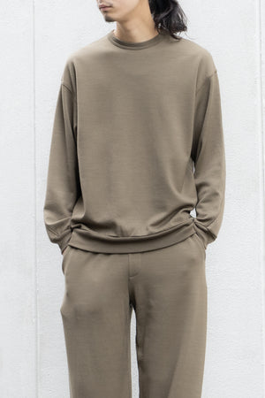 【SHEIK YERBOUTI】"WOOL FREECE CREW NECK SWEAT"
