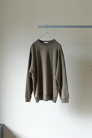 【SHEIK YERBOUTI】"WOOL FREECE CREW NECK SWEAT"