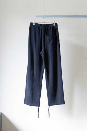 【SHEIK YERBOUTI】"WOOL FREECE EASY TROUSERS"