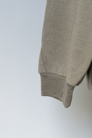 【SHEIK YERBOUTI】"WOOL FREECE HIGH NECK SWEAT"