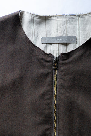 [YUTA MATSUOKA]"GENTLY CLOTH ZIP JACKET"